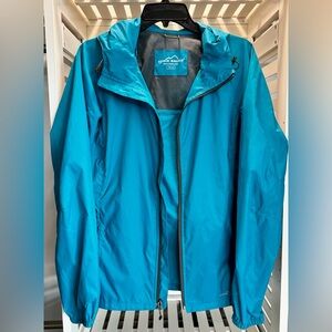 Eddie Bauer Tall Medium turquoise windbreaker